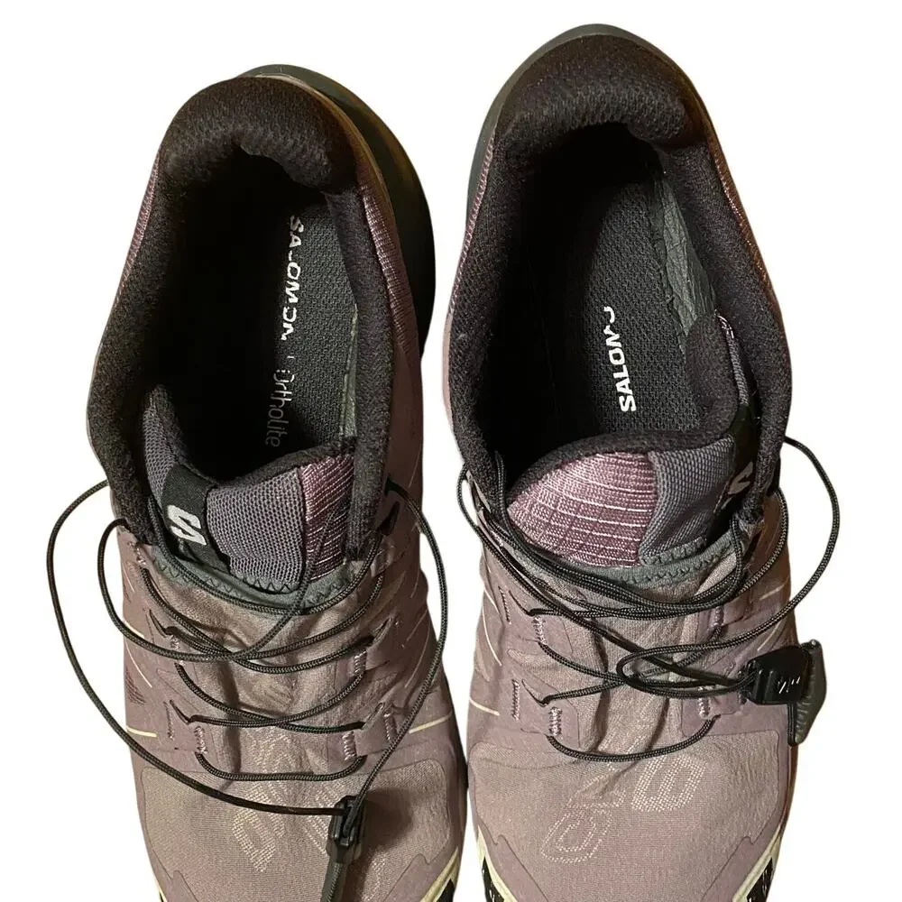 Salomon Women’s Sneaker, Lavender (Purple)/Black, Size 8.5, Hiking, Walking Shoe